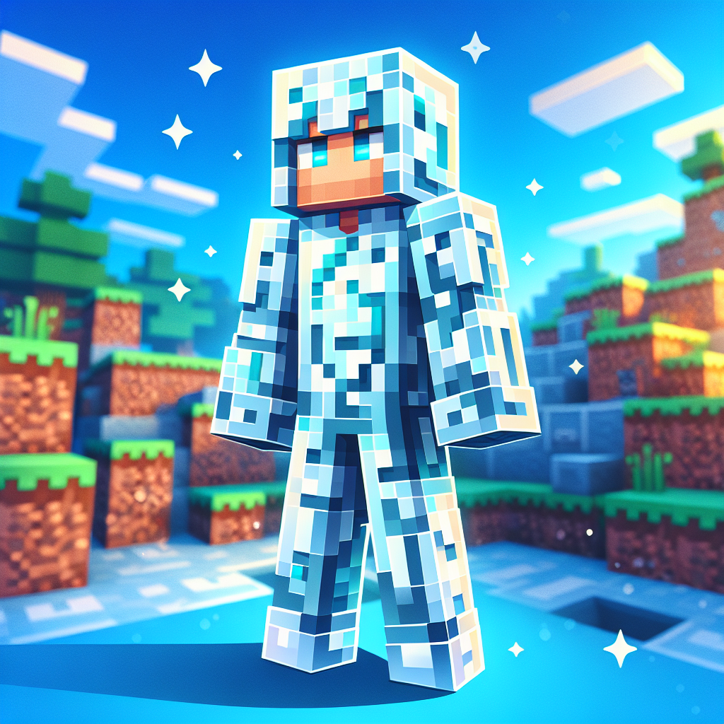 Explore Frost Diamond Skin in Minecraft: A Comprehensive Guide to Stand Out