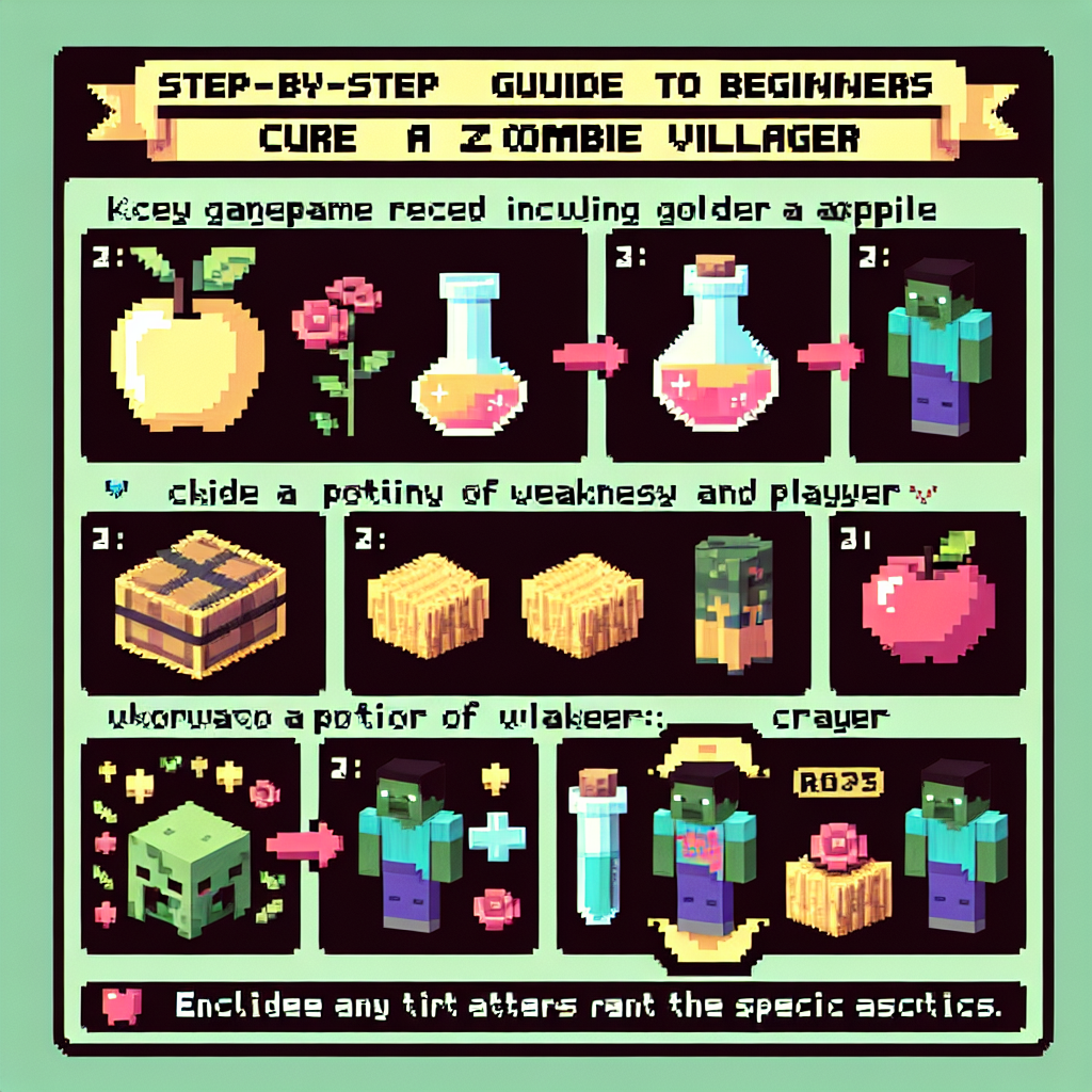 How to Cure a Zombie Villager in Minecraft: Step-by-Step Guide for Beginners